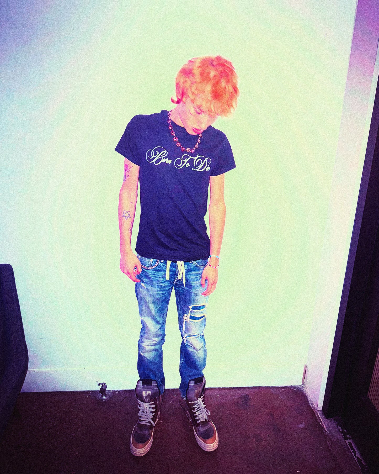 "born to die" tee